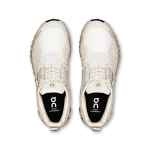 On Cloud 6 Shoes Wp Pearl Cream - Lightweight Uk Trainers with waterproof protection